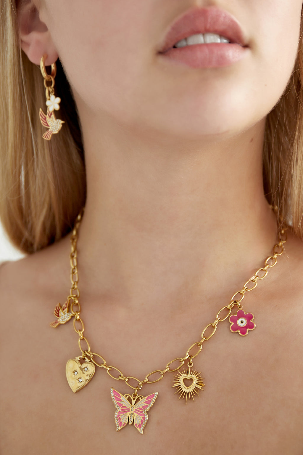 Laura Charm Necklace