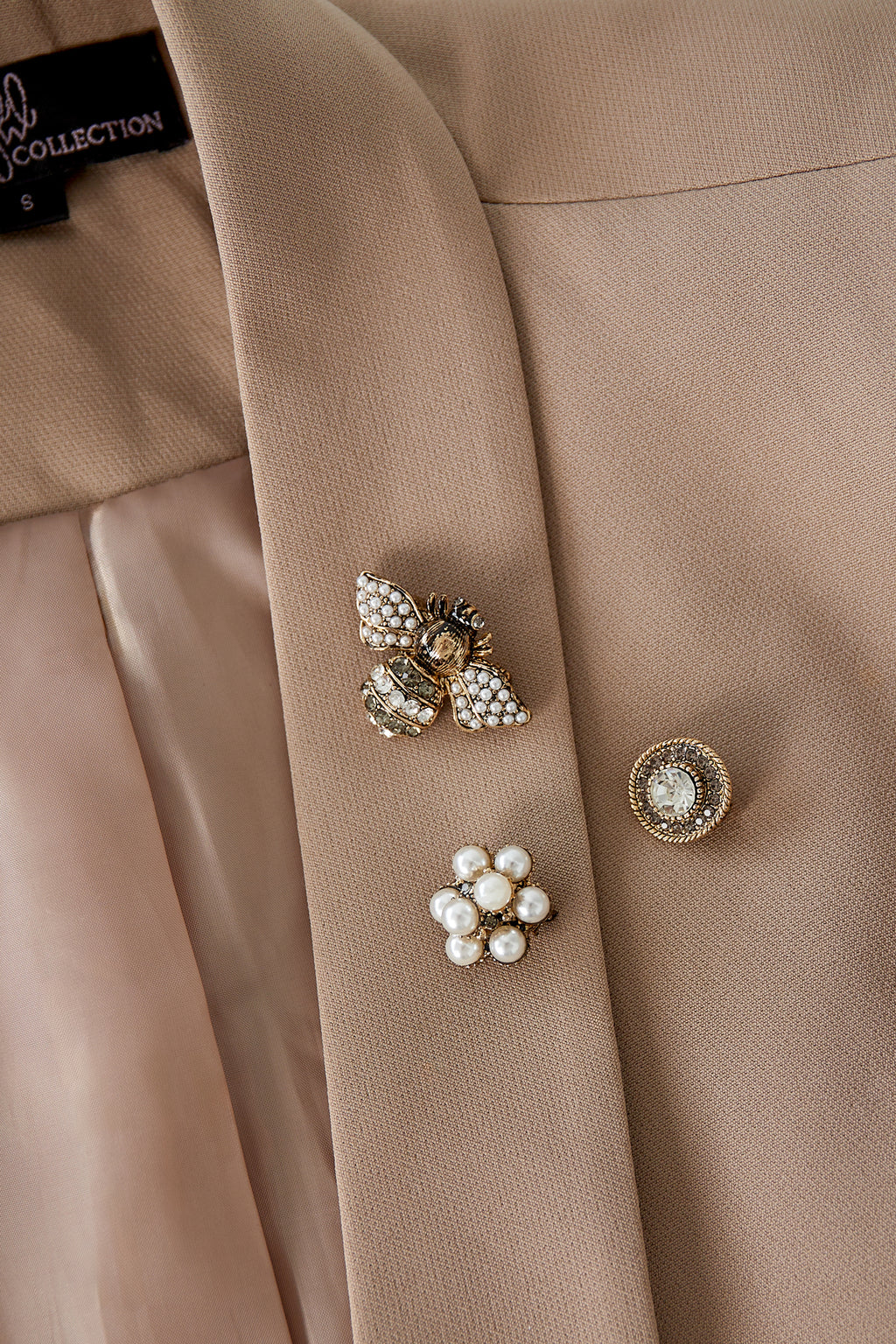 broches trio busy bee