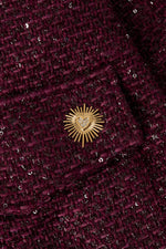 broche sparkling heart