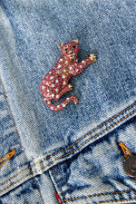 Luipaard Broche