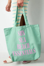 Canvas Bella Shopper Tas Yoozy Fashion
