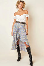 Flora Wave Skirt