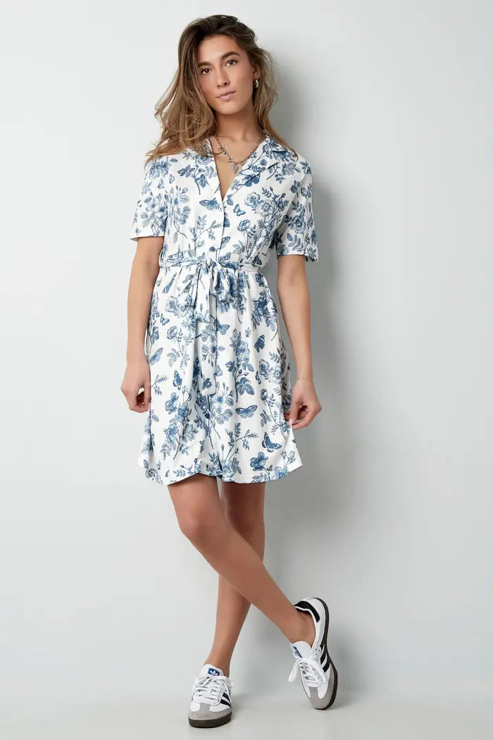 Floral Wrap Dress