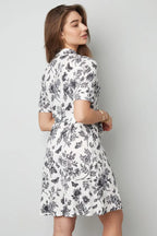 Floral Wrap Dress