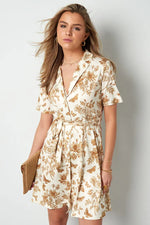 Floral Wrap Dress