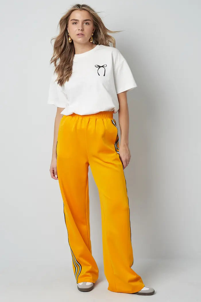Stripe Motion Pants