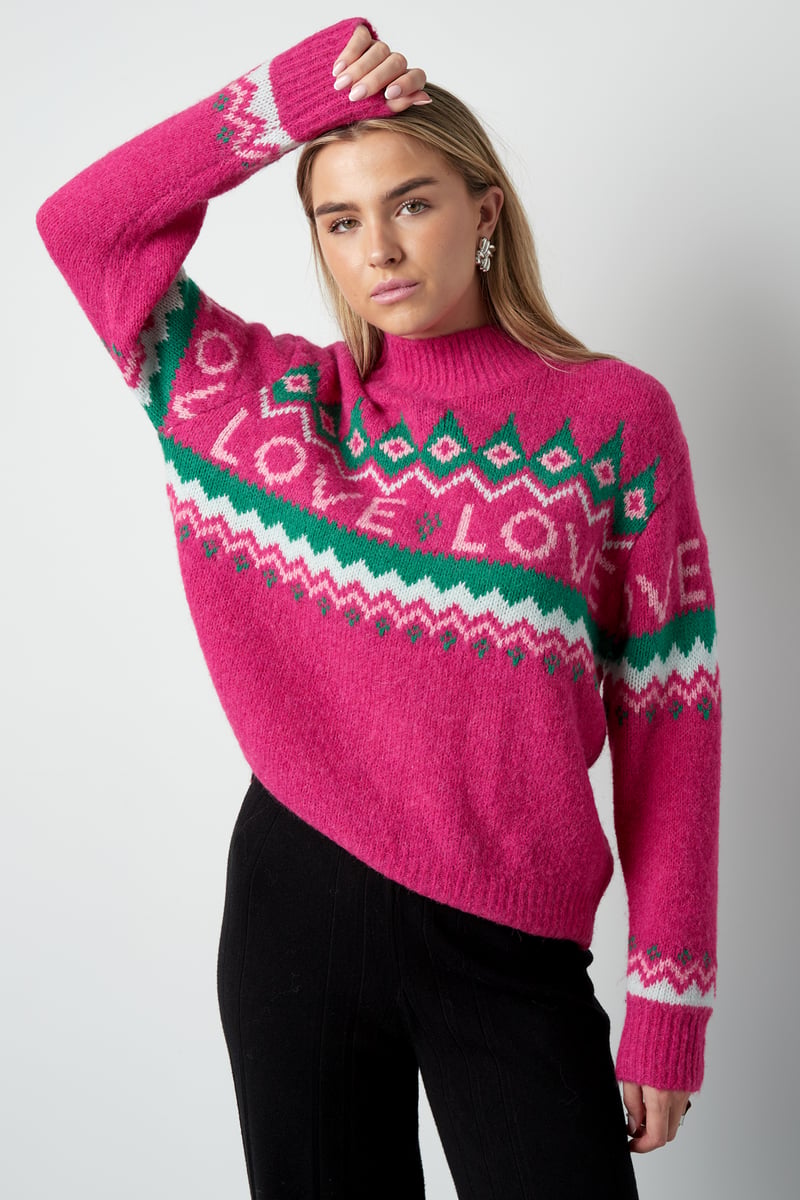 Love Sweater Weather trui - wit