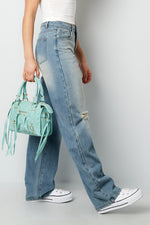 Jeans wild blue - Blauw