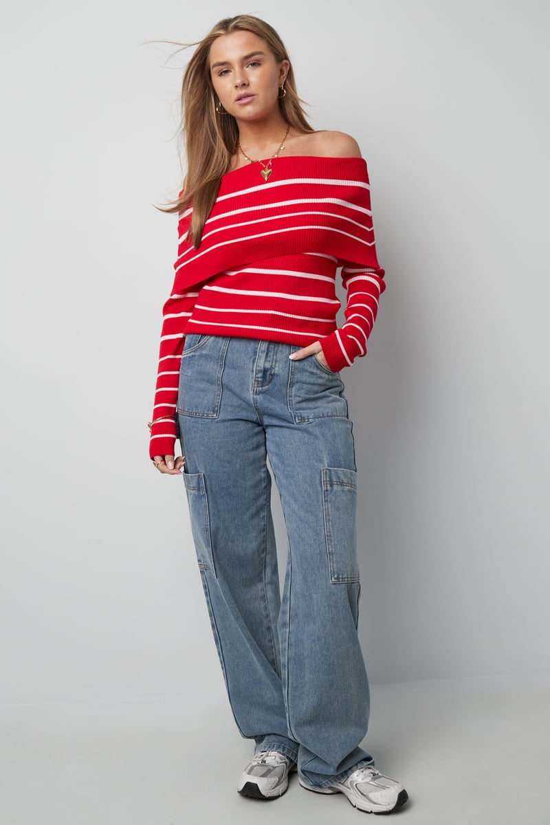 Jeans cool girl cut - Blauw