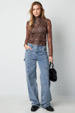 Jeans cool girl cut - Blauw