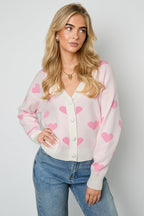 Heartbreaker vest - Roze rood