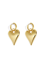 big heart hanger oorbellen