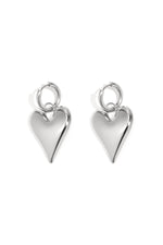 big heart hanger oorbellen