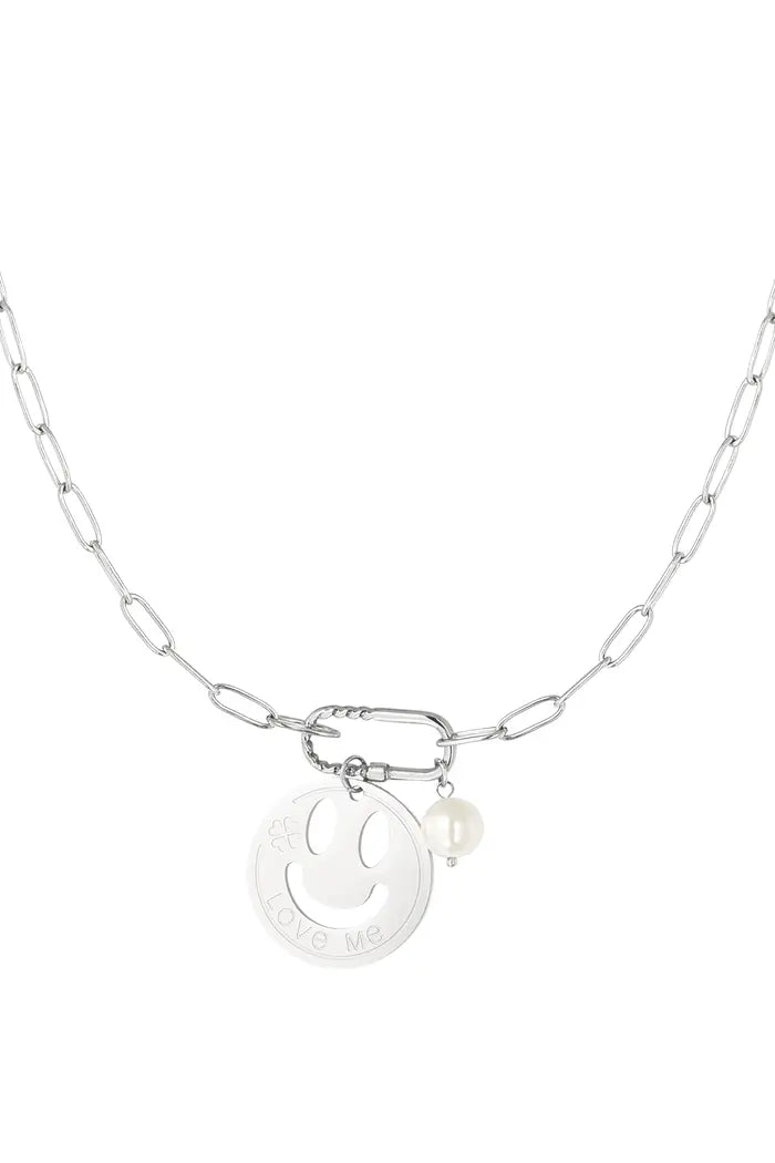 GlowCharm Smile Necklace