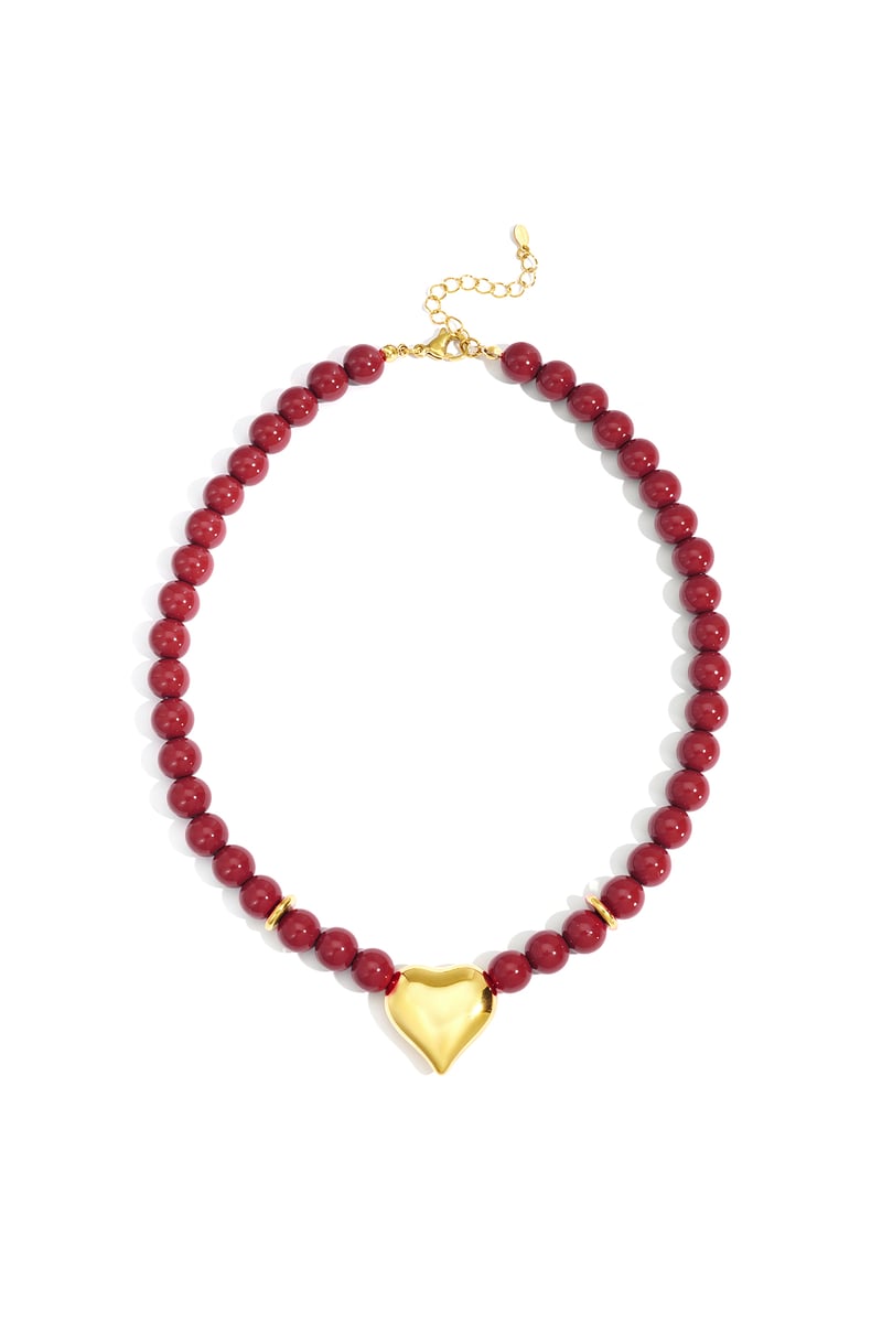 Acryl kralen kettingen Hart Casual Dagelijks Eenvoudig Serie Dames sieraden