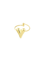 aesthetic hartjes ring