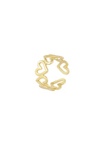 twisted love ring