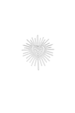 broche sparkling heart