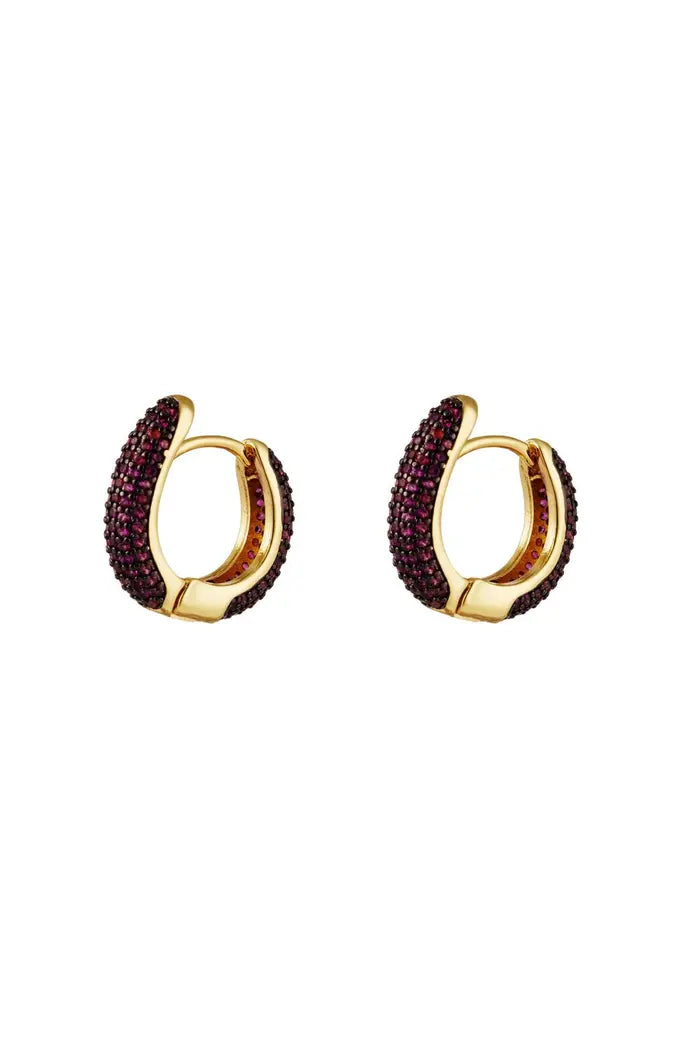 Twist Texture Hoops