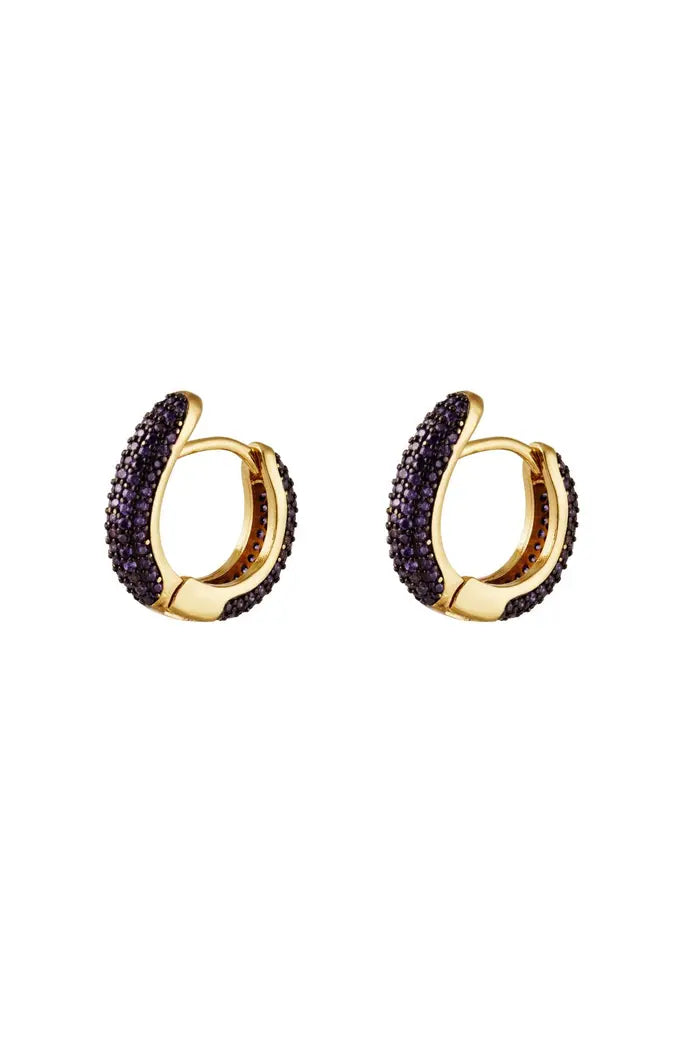 Twist Texture Hoops