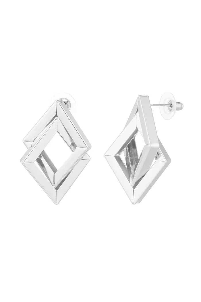 Diamond Twist Earrings