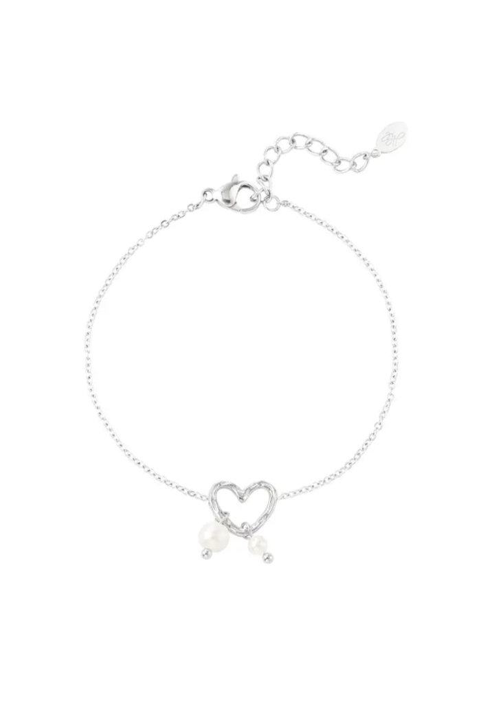 Armband Perlenherz