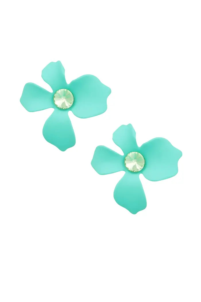Flower Studs Modern Earrings
