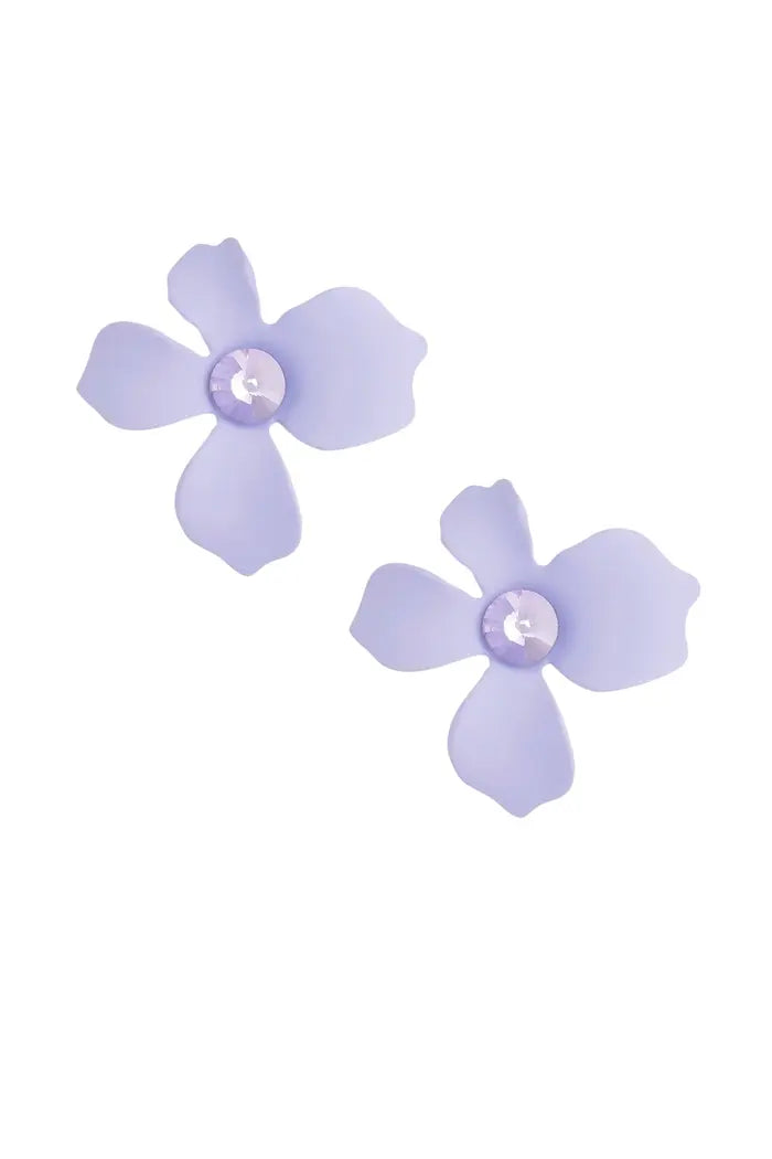 Flower Studs Modern Earrings
