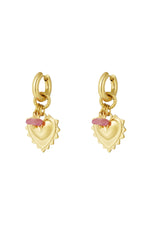 oorbellen bold heart