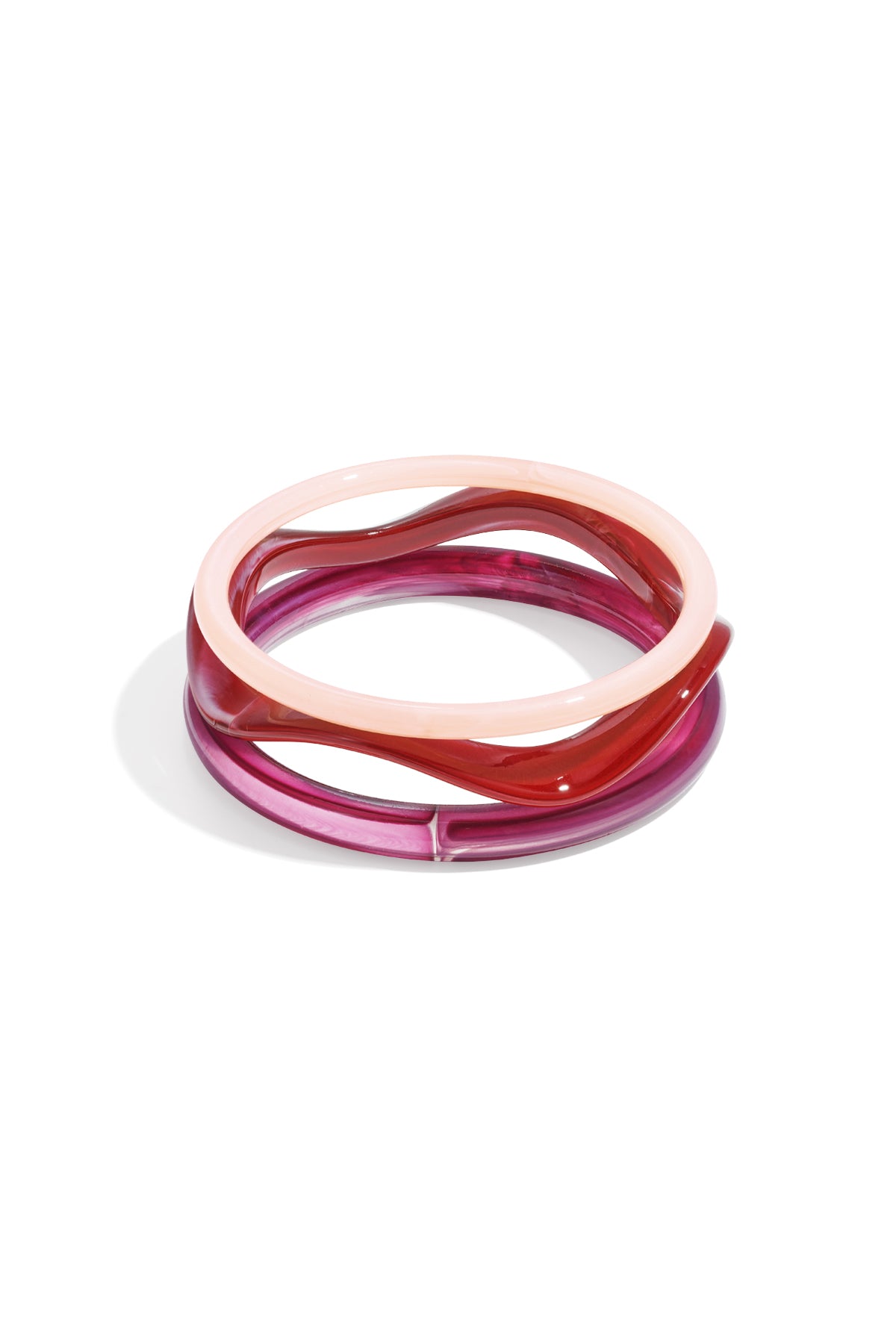Acryl armbanden effen kleur casual dagelijks eenvoudig serie dames sieraden
