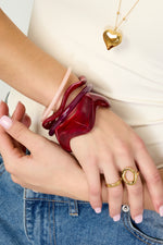 Acryl armbanden effen kleur casual dagelijks eenvoudig serie dames sieraden