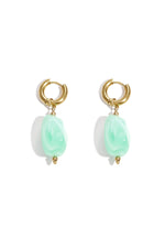 Hars oorbellen onregelmatige vorm Casual Dagelijks Eenvoudig Serie Dames sieraden
