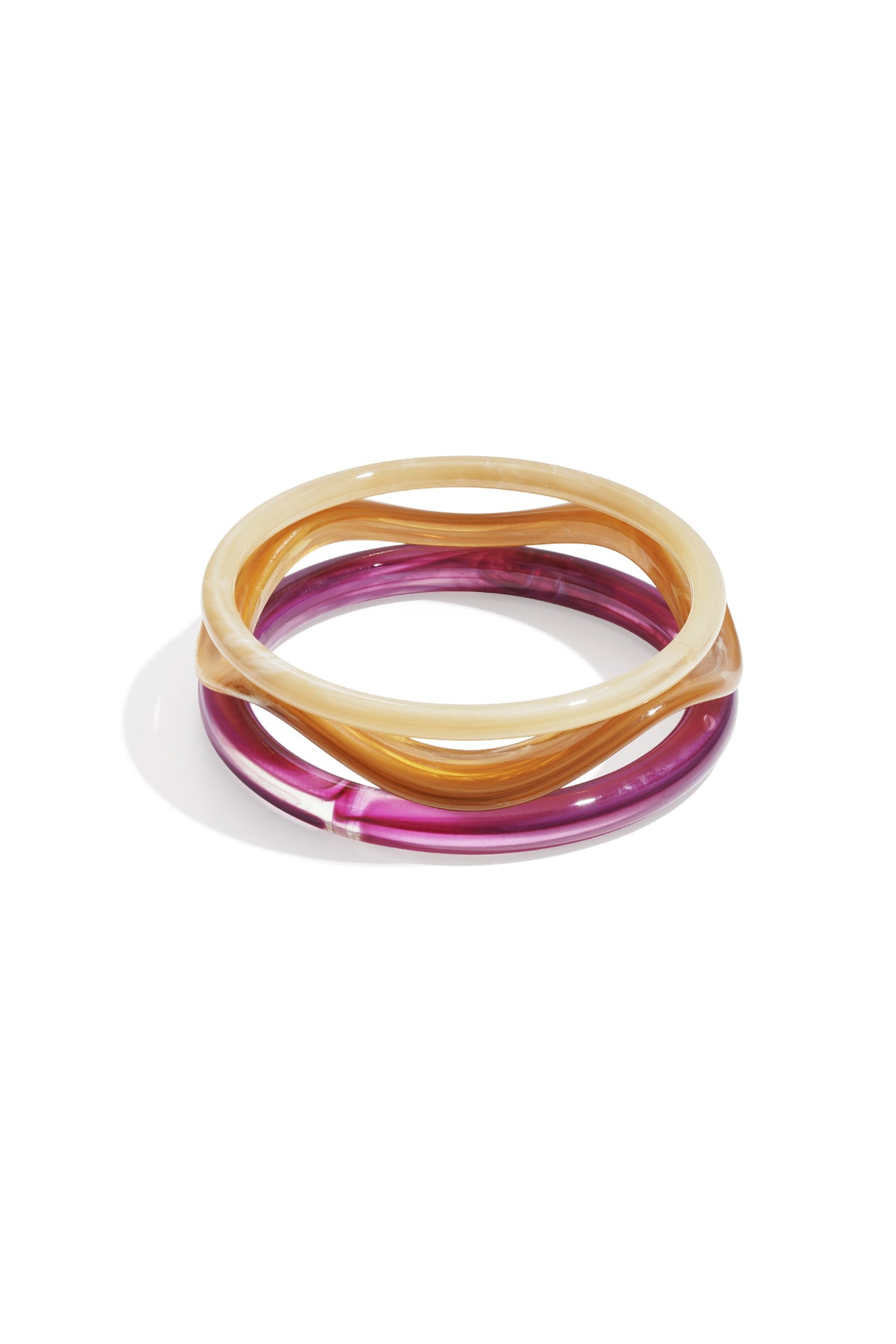 Acryl armbanden effen kleur casual dagelijks eenvoudig serie dames sieraden