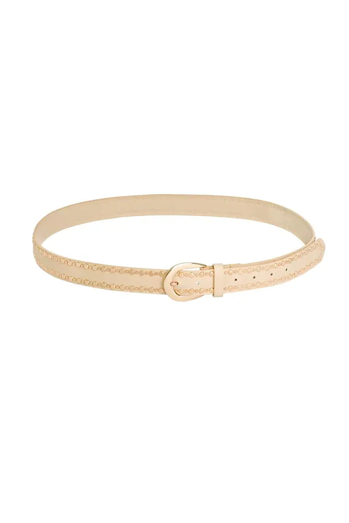 Stitch Detail Belt