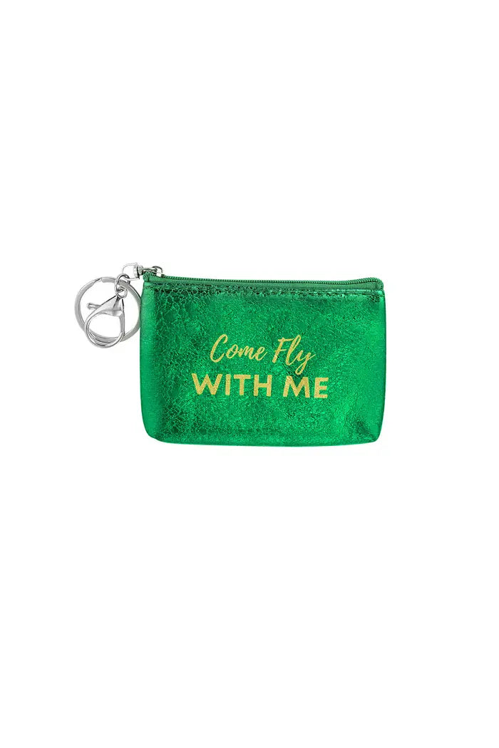 Fly With Me Mini Wallet