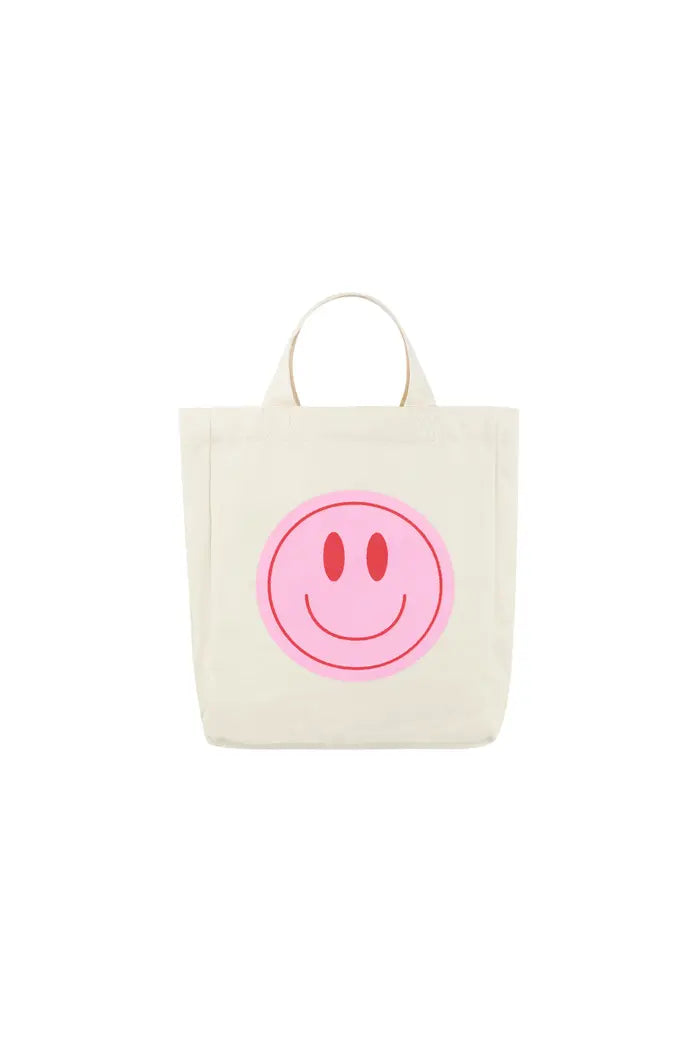 Canvas Smiley Tas