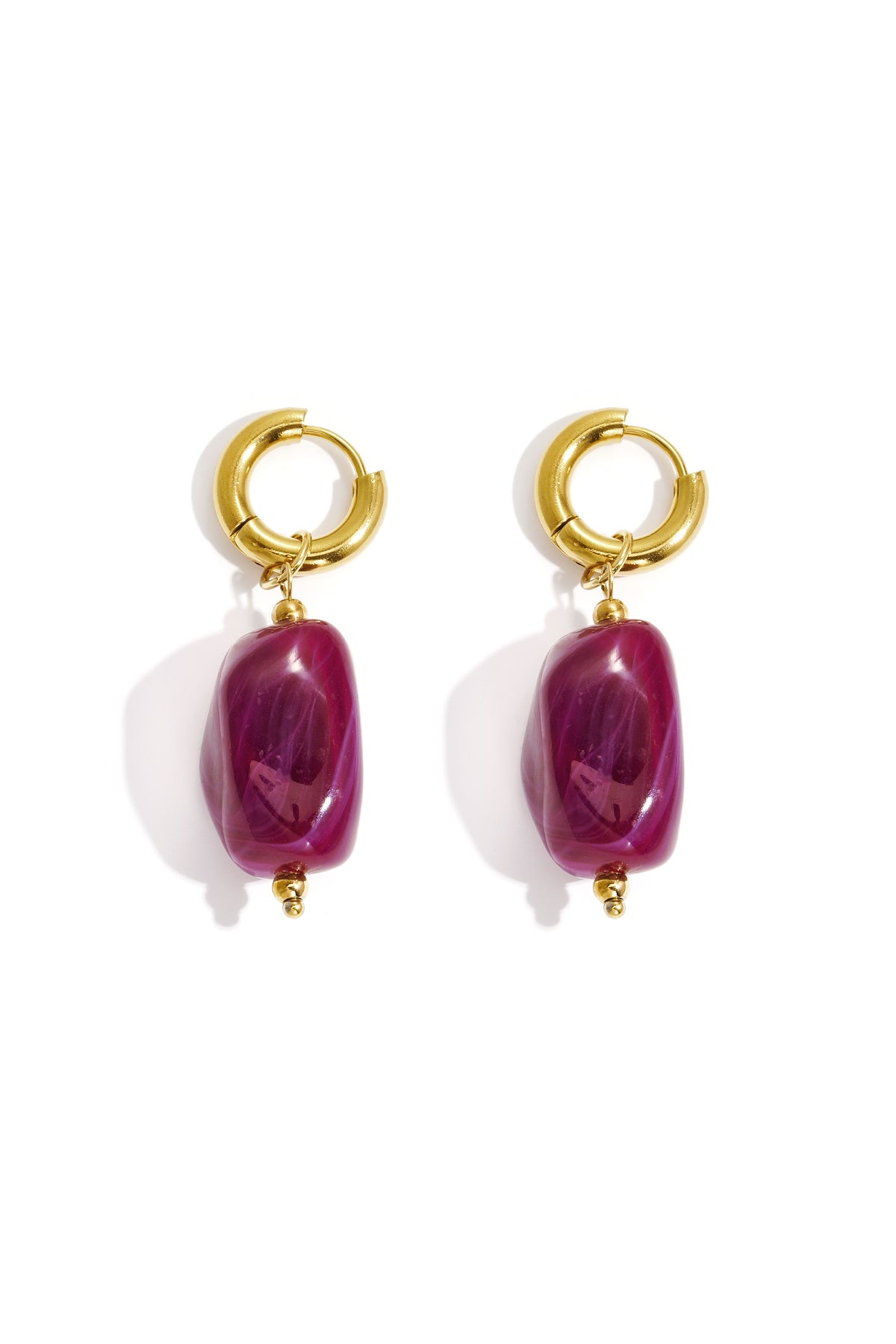 Hars oorbellen onregelmatige vorm Casual Dagelijks Eenvoudig Serie Dames sieraden