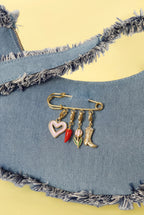 Broche 4 DIY charms