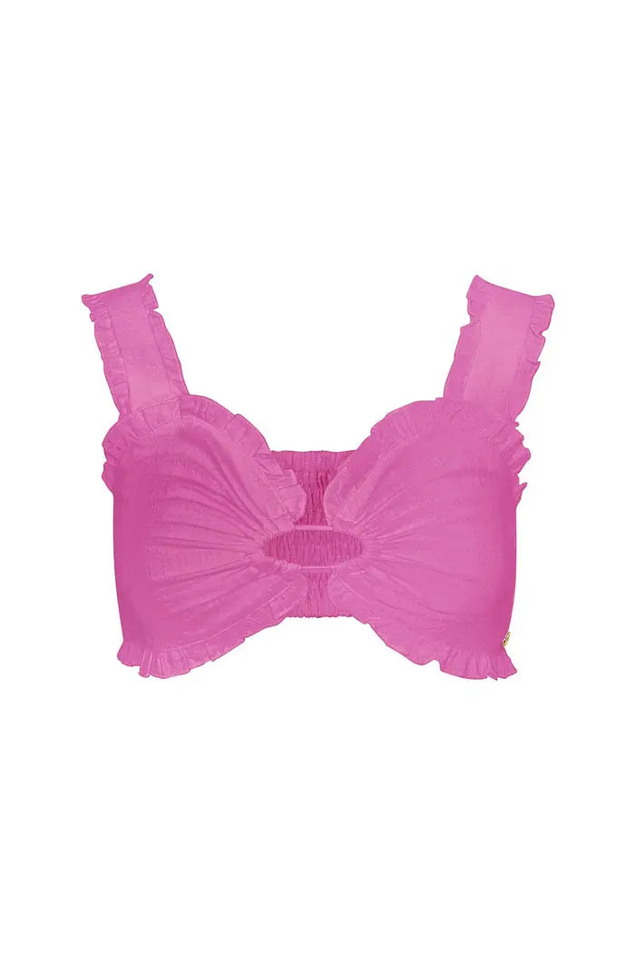 Sunset Ruffle Top