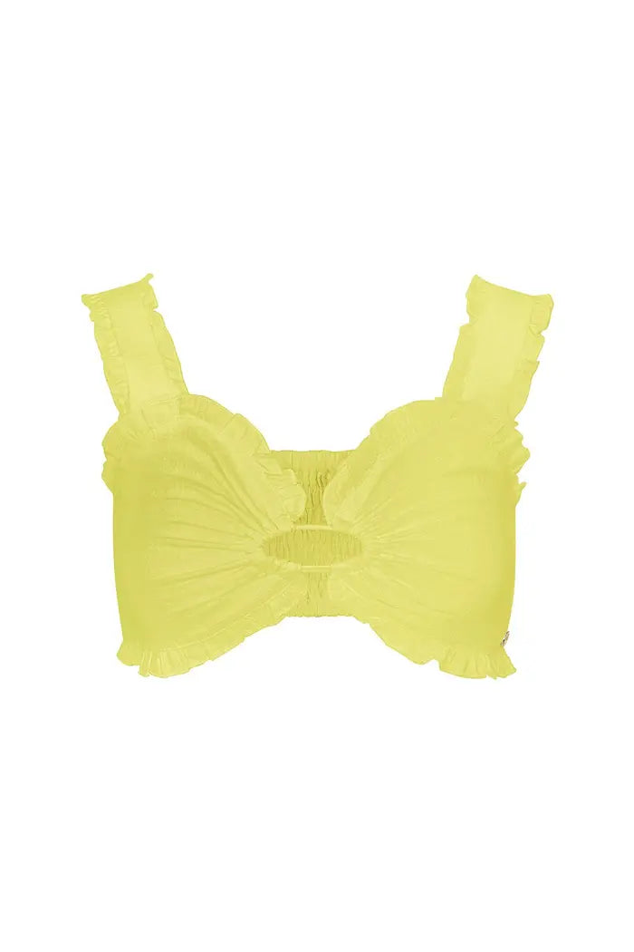 Sunset Ruffle Top