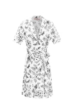 Floral Wrap Dress