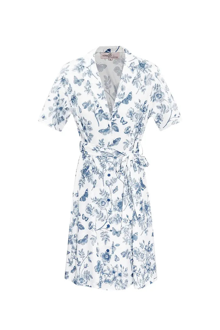 Floral Wrap Dress