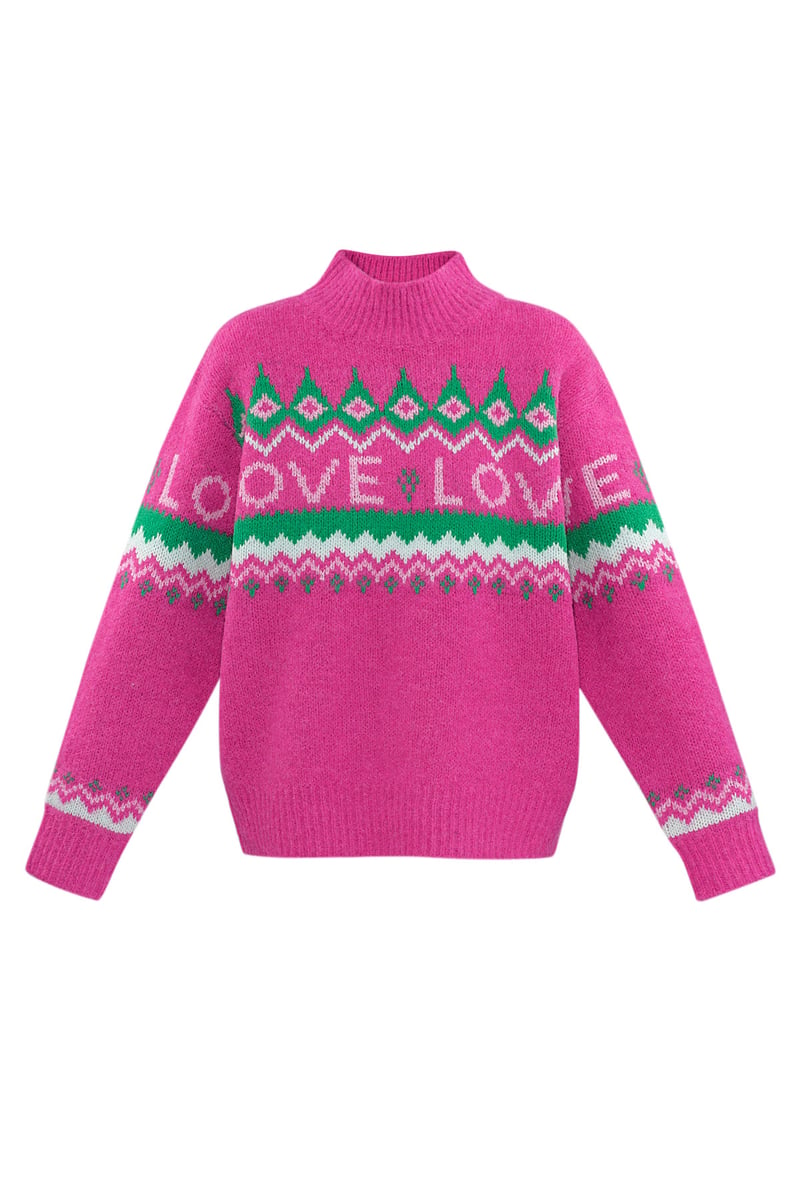 Love Sweater Weather trui - wit