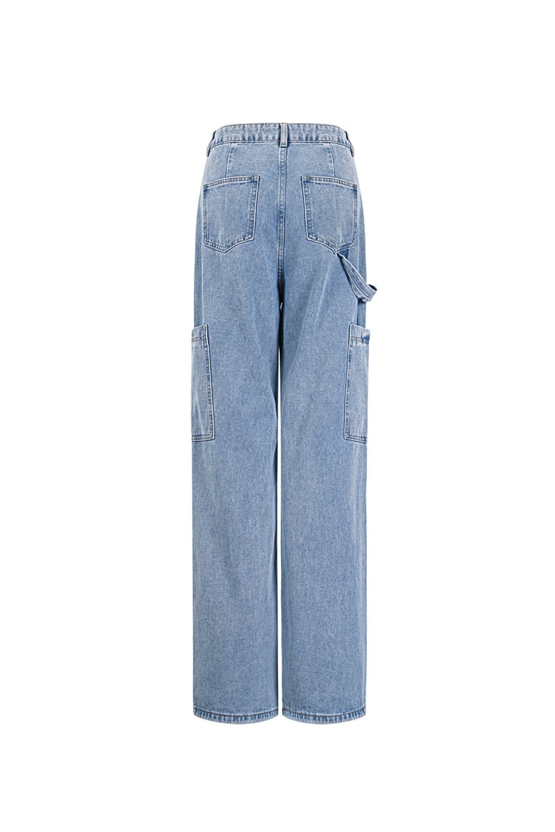 Jeans cool girl cut - Blauw