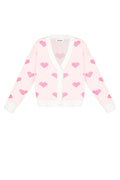 Heartbreaker vest - Roze rood