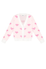 Heartbreaker vest - Roze rood