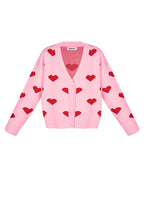 Heartbreaker vest - Roze rood