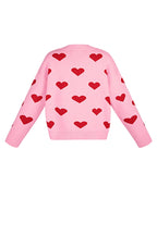 Heartbreaker vest - Roze rood