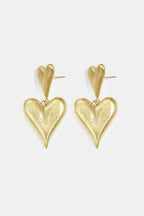 Oorbellen met hartjes, casual, dagelijks, eenvoudig, serie, damessieraden