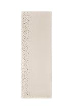 Wintersjaal met steentjes